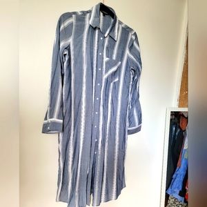 Oversized button down